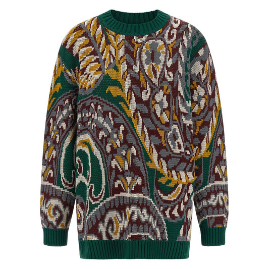 Etro Multicolor Wool Cardigan