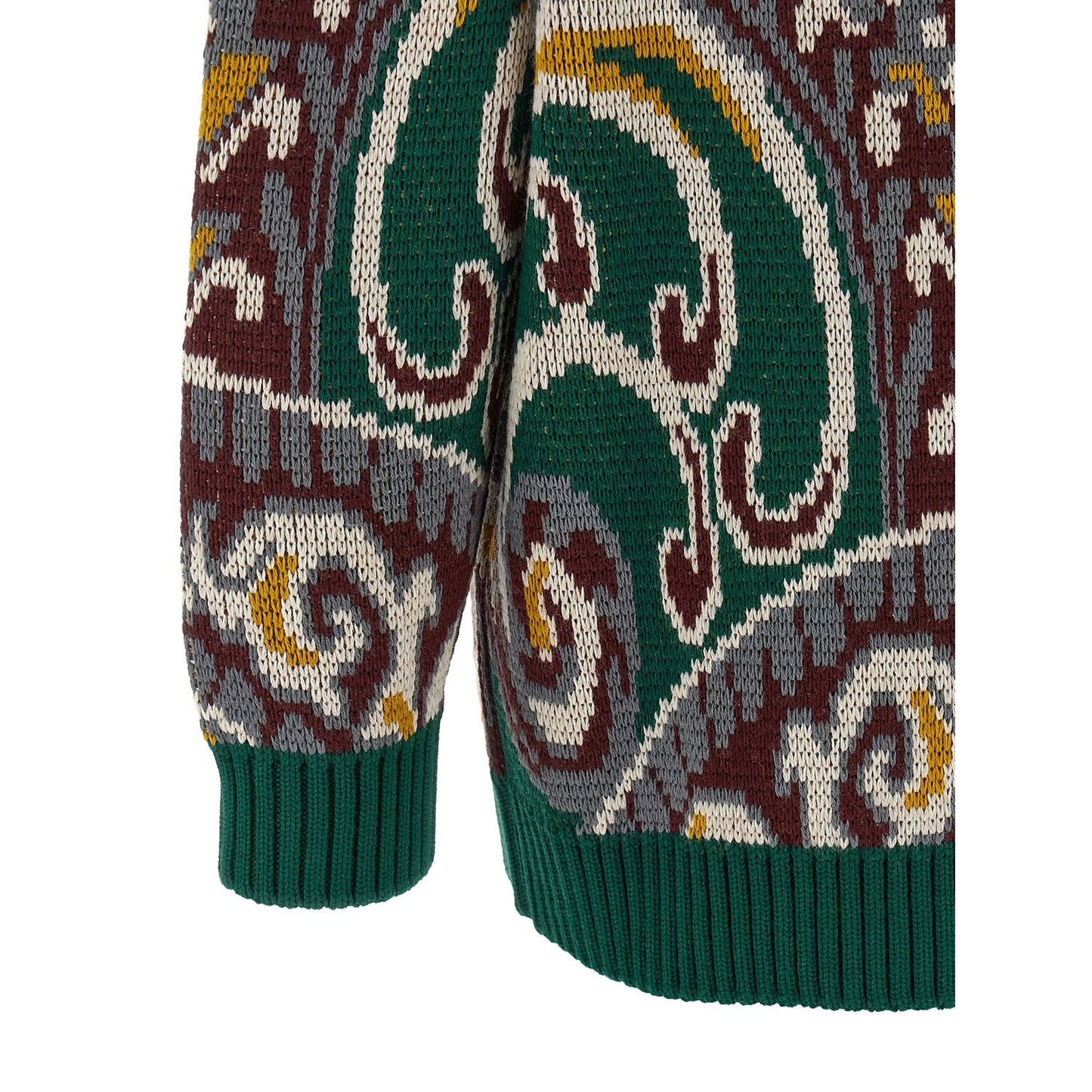 Etro Multicolor Wool Cardigan