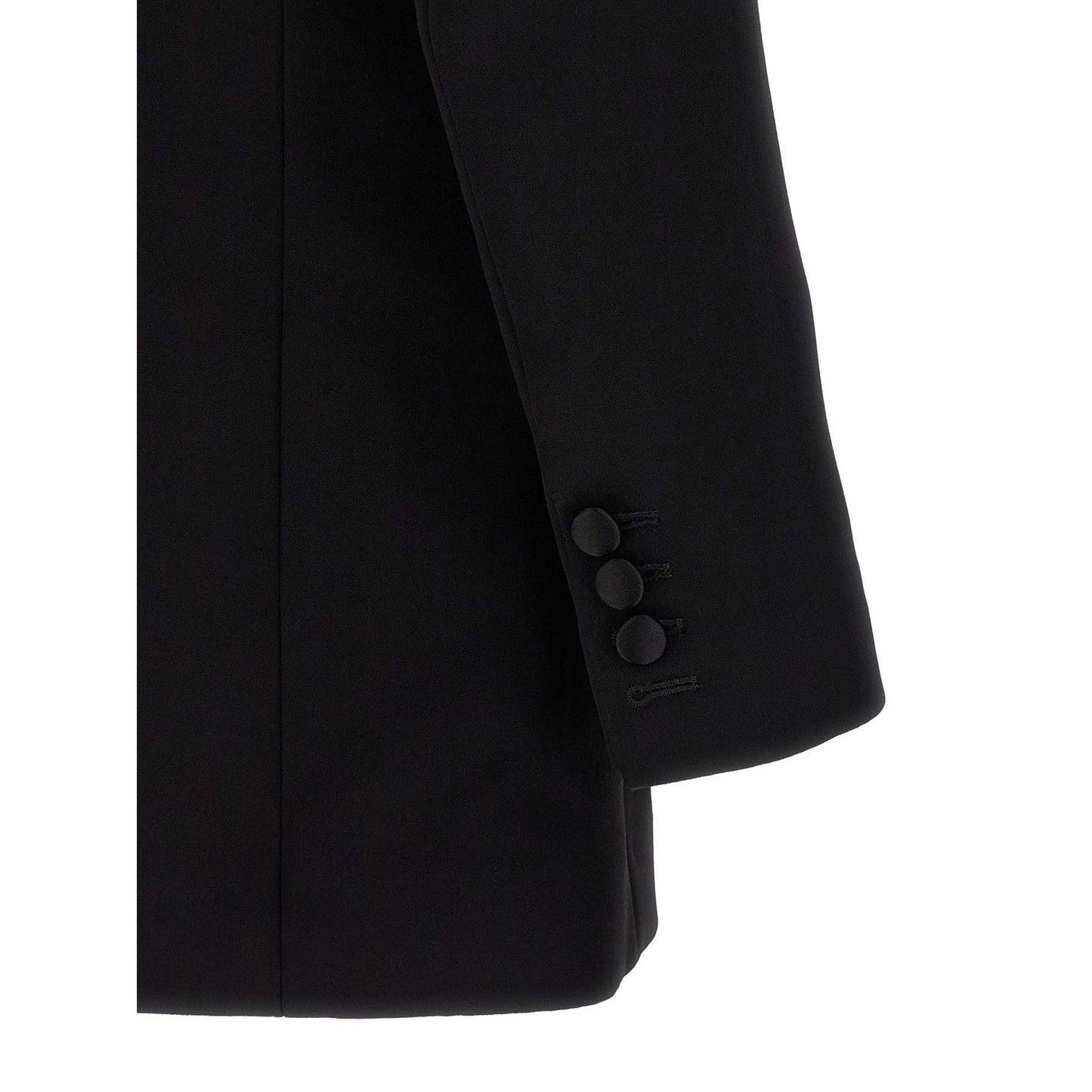 Balmain Black Viscose Blazer