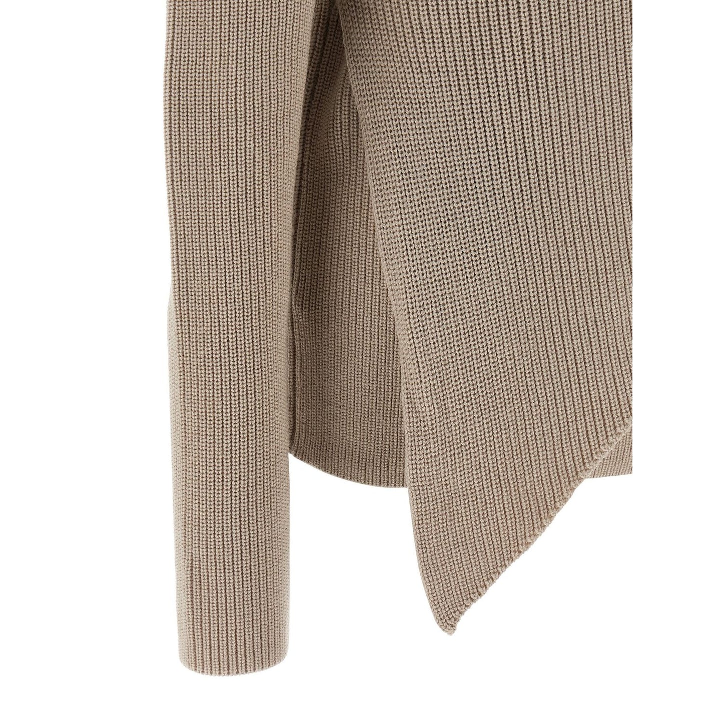 Entire Studios Beige Wool Cardigan