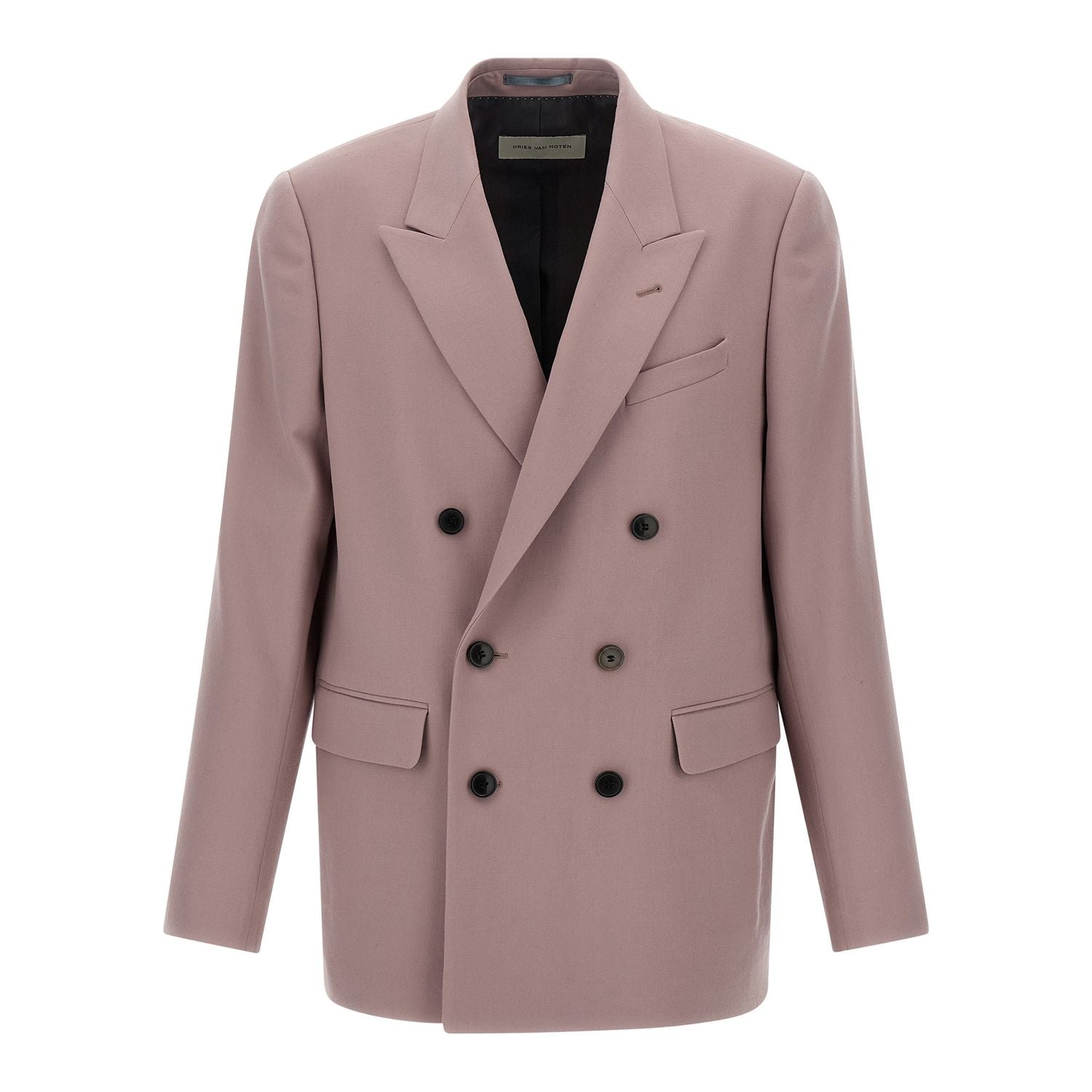 Dries Van Noten Purple Wool Blazer