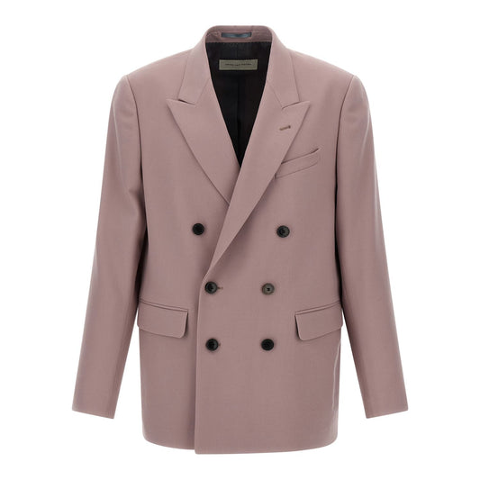 Dries Van Noten Purple Wool Blazer