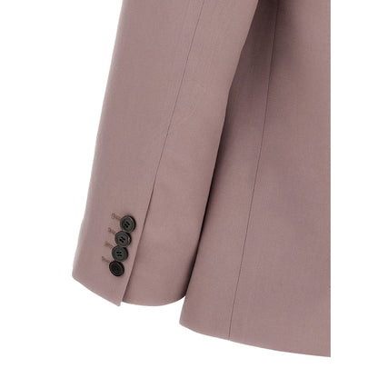 Dries Van Noten Purple Wool Blazer