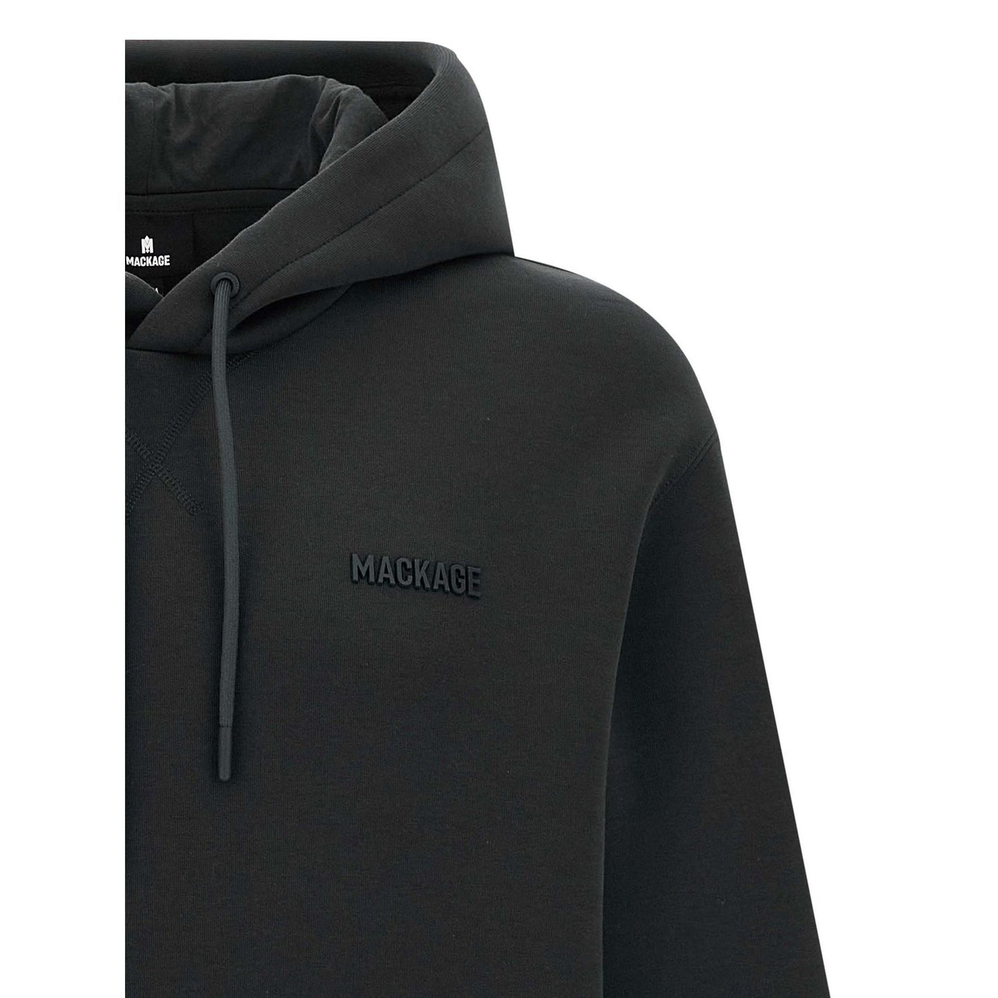 Mackage Black Cotton Sweatshirt