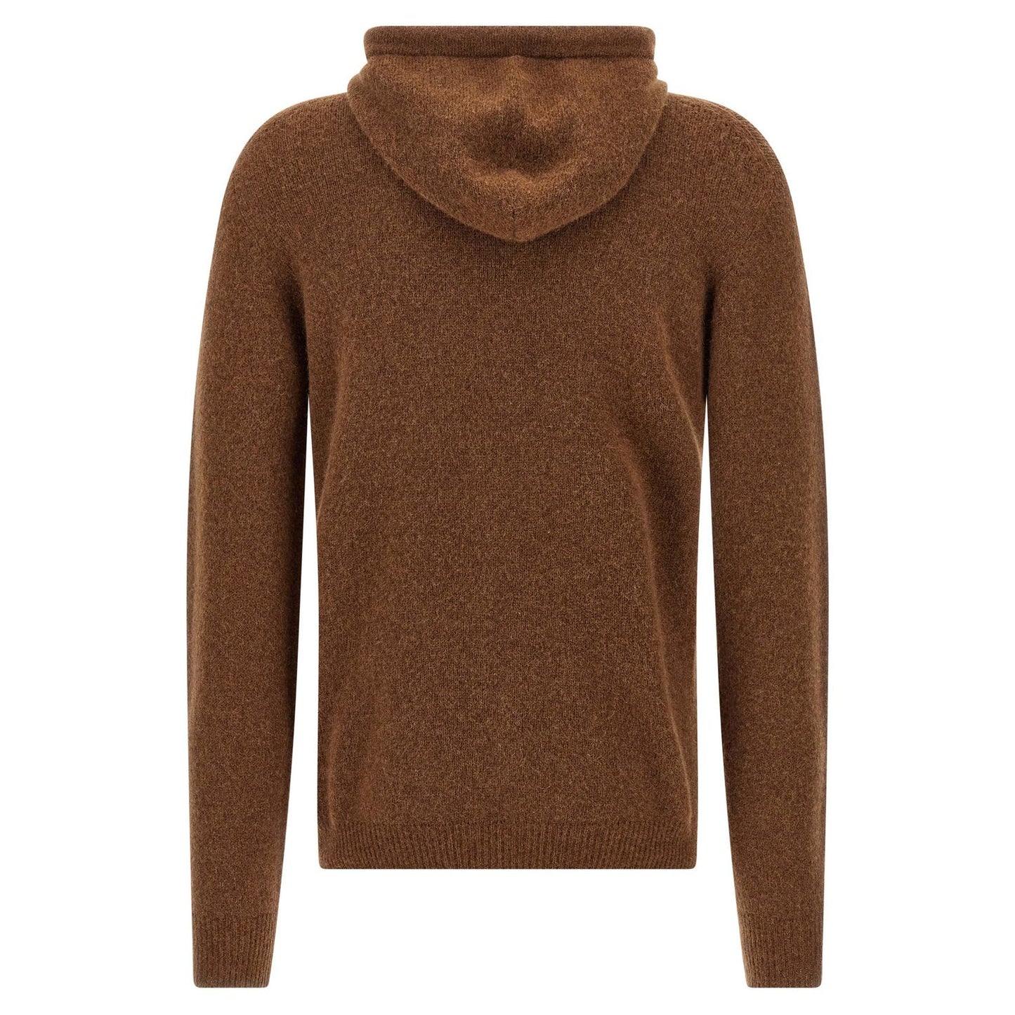 Roberto Collina Brown Virgin Wool Cardigan