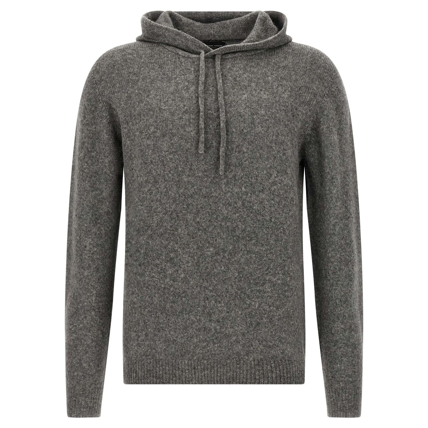 Roberto Collina Gray Virgin Wool Cardigan