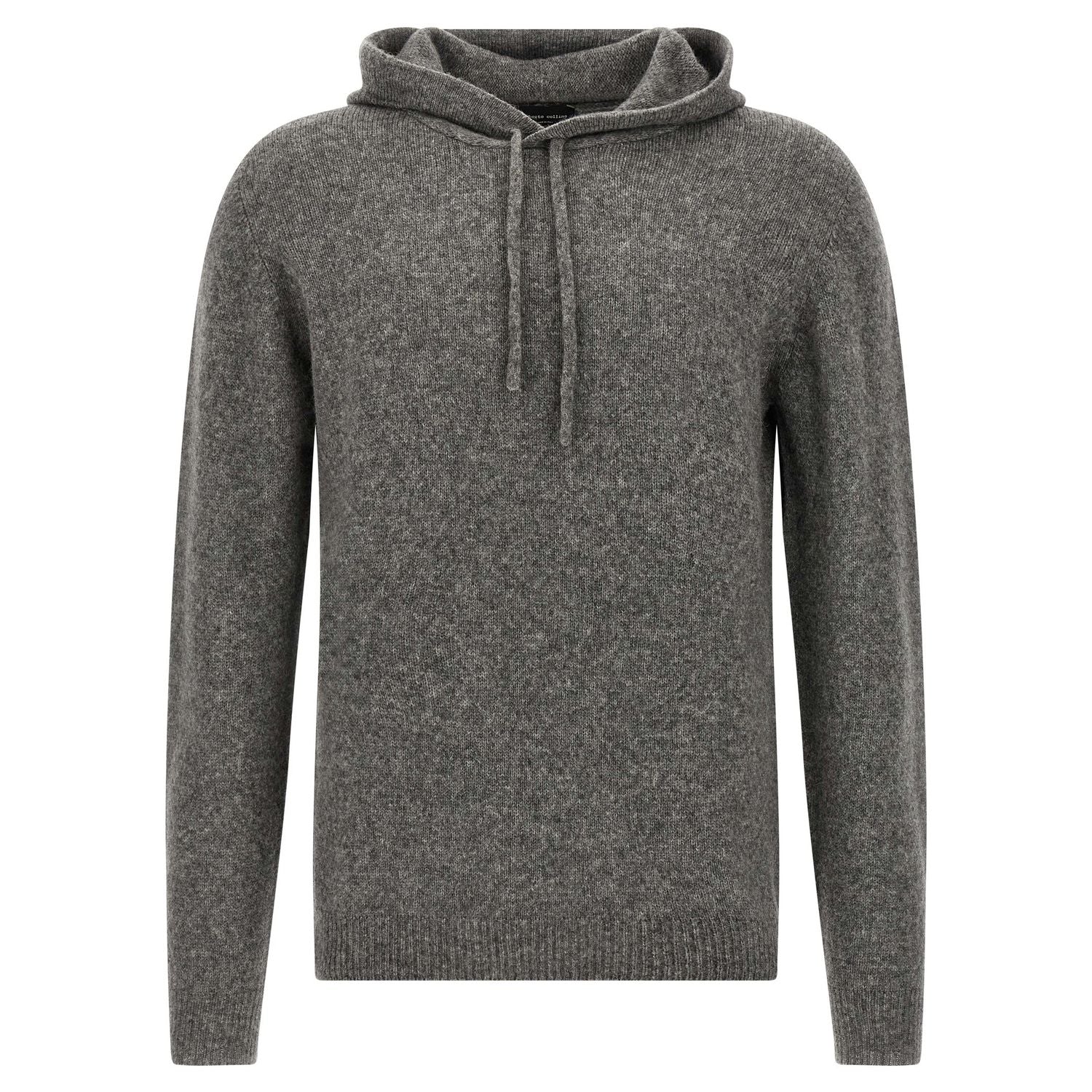 Roberto Collina Gray Virgin Wool Cardigan