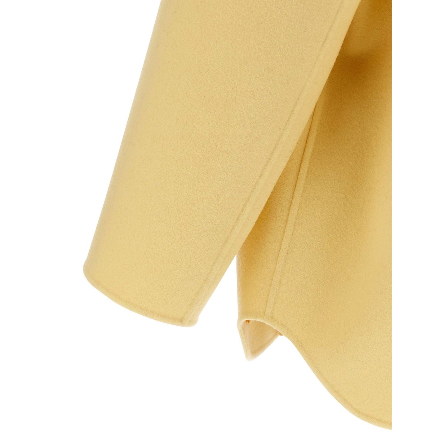 Fendi Bicolor Virgin Wool Coat