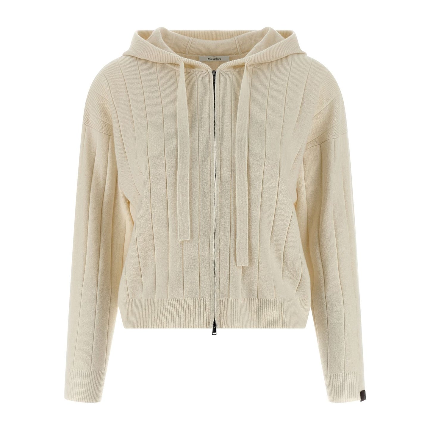 Max Mara White Cashmere Cardigan