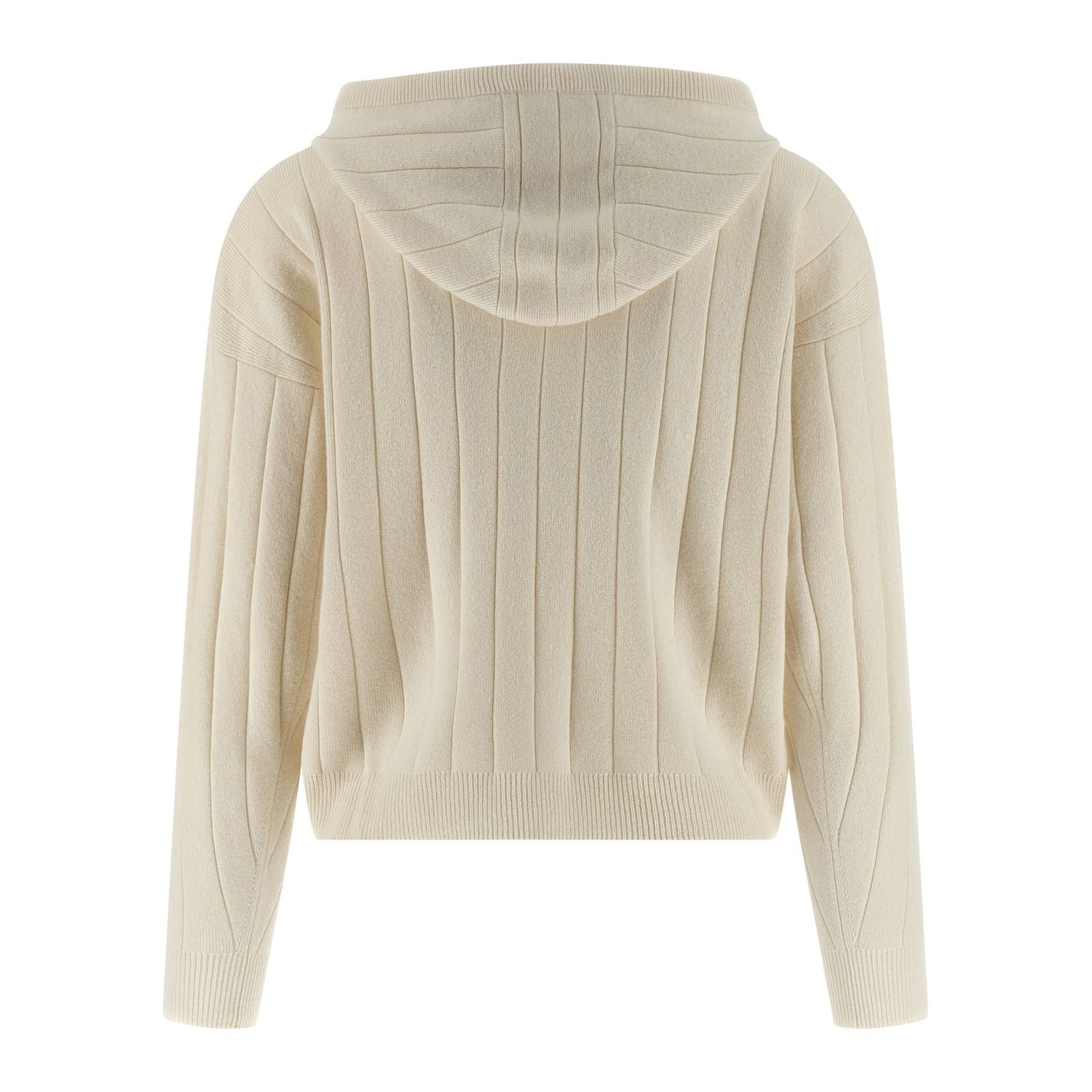 Max Mara White Cashmere Cardigan