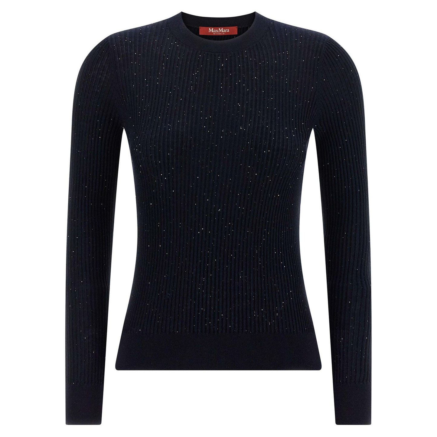 Max Mara Blue Silk Cardigan