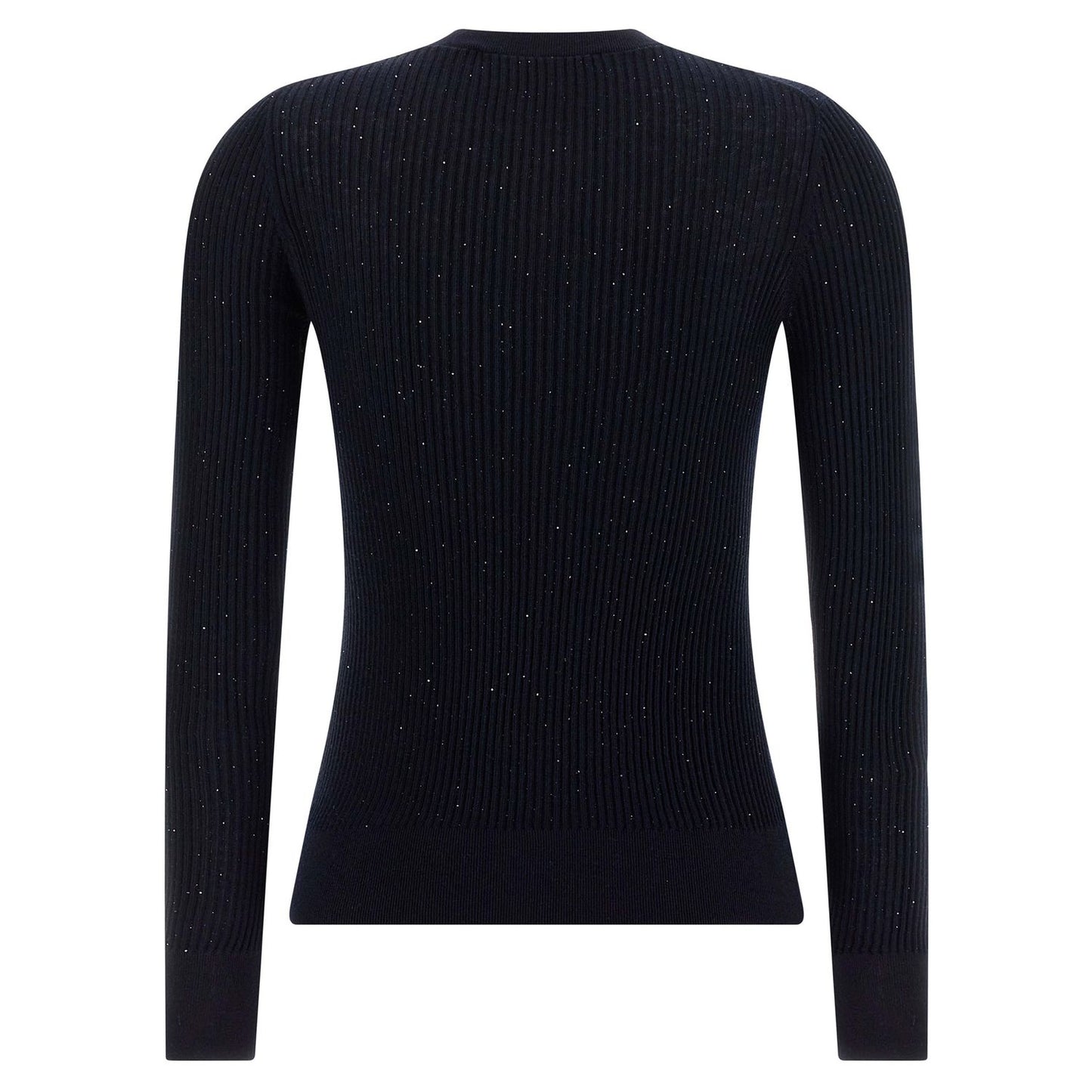 Max Mara Blue Silk Cardigan