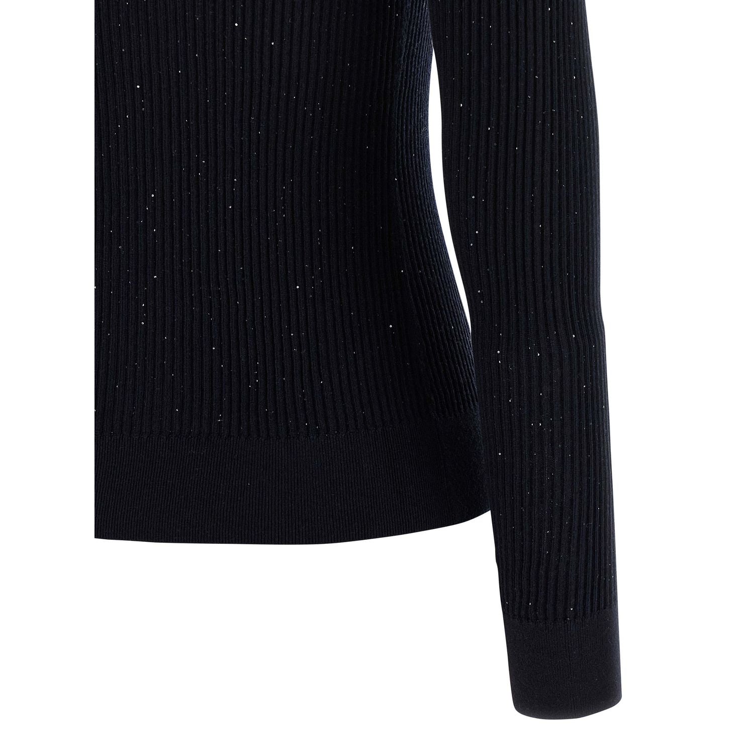 Max Mara Blue Silk Cardigan