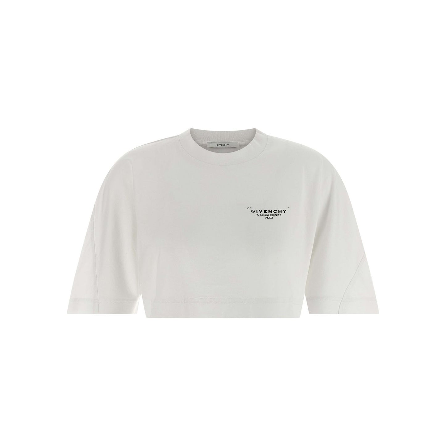 Givenchy White Cotton T-Shirt