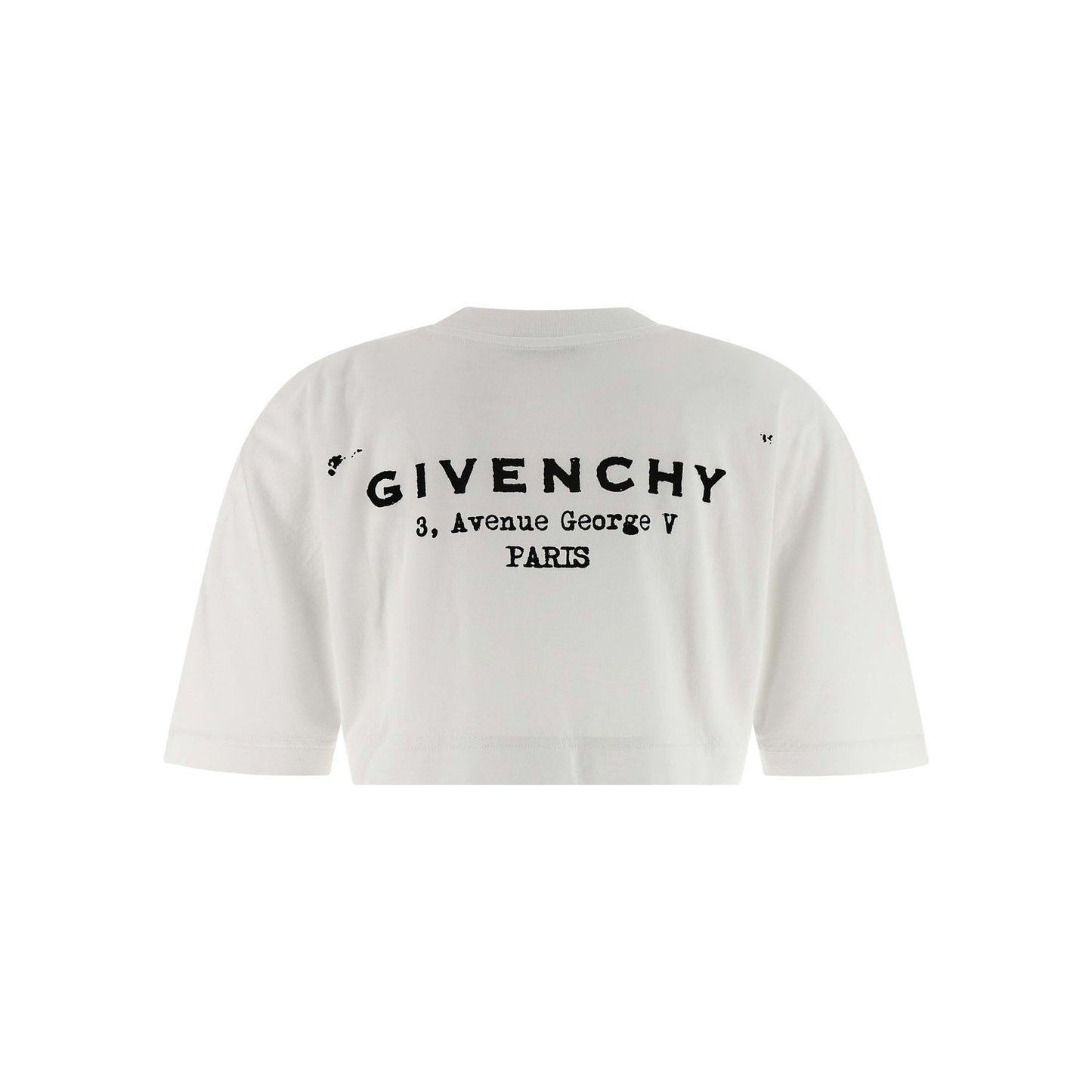 Givenchy White Cotton T-Shirt
