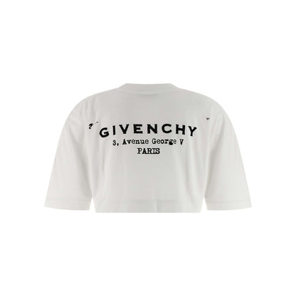 Givenchy White Cotton T-Shirt