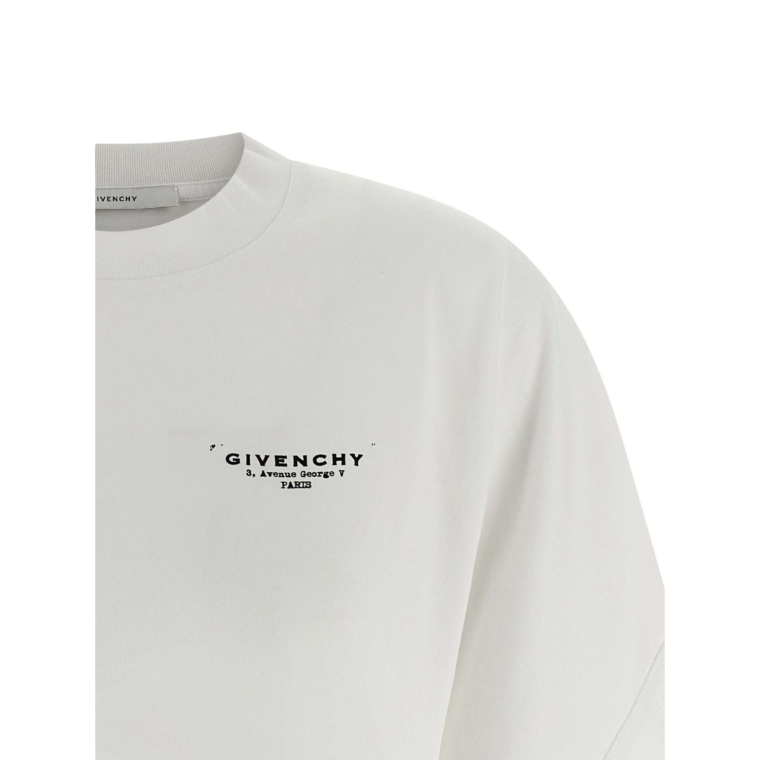 Givenchy White Cotton T-Shirt