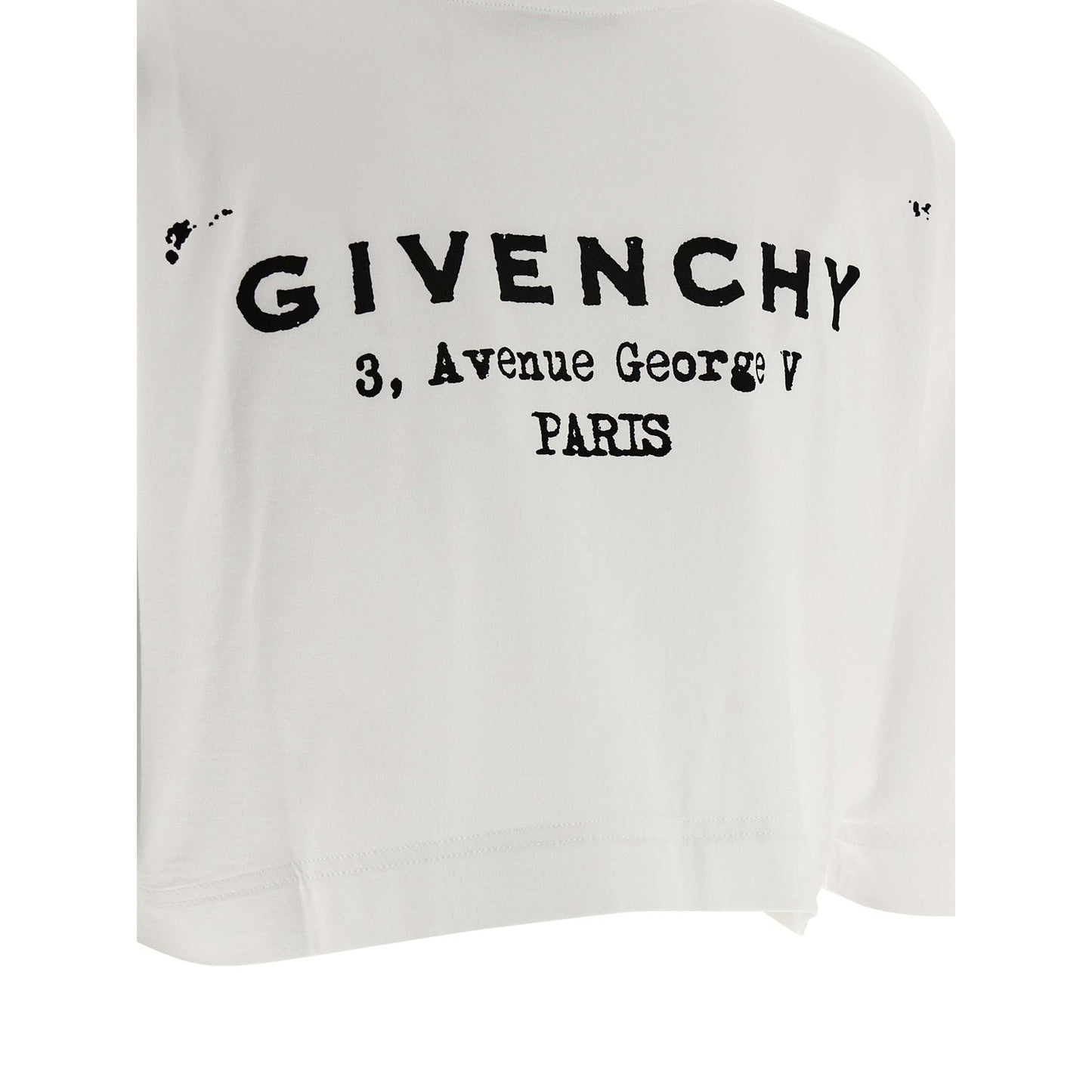 Givenchy White Cotton T-Shirt