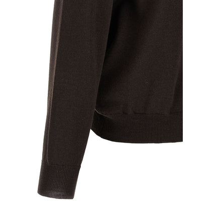 Magliano Brown Wool Cardigan