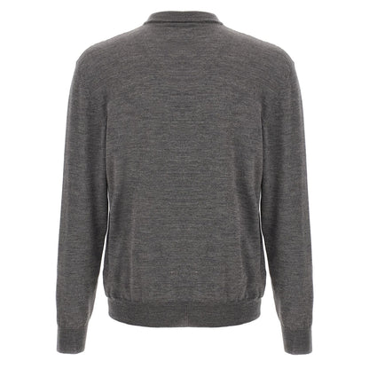 Magliano Gray Wool Cardigan