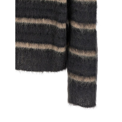 Marni Gray Fabric Cardigan