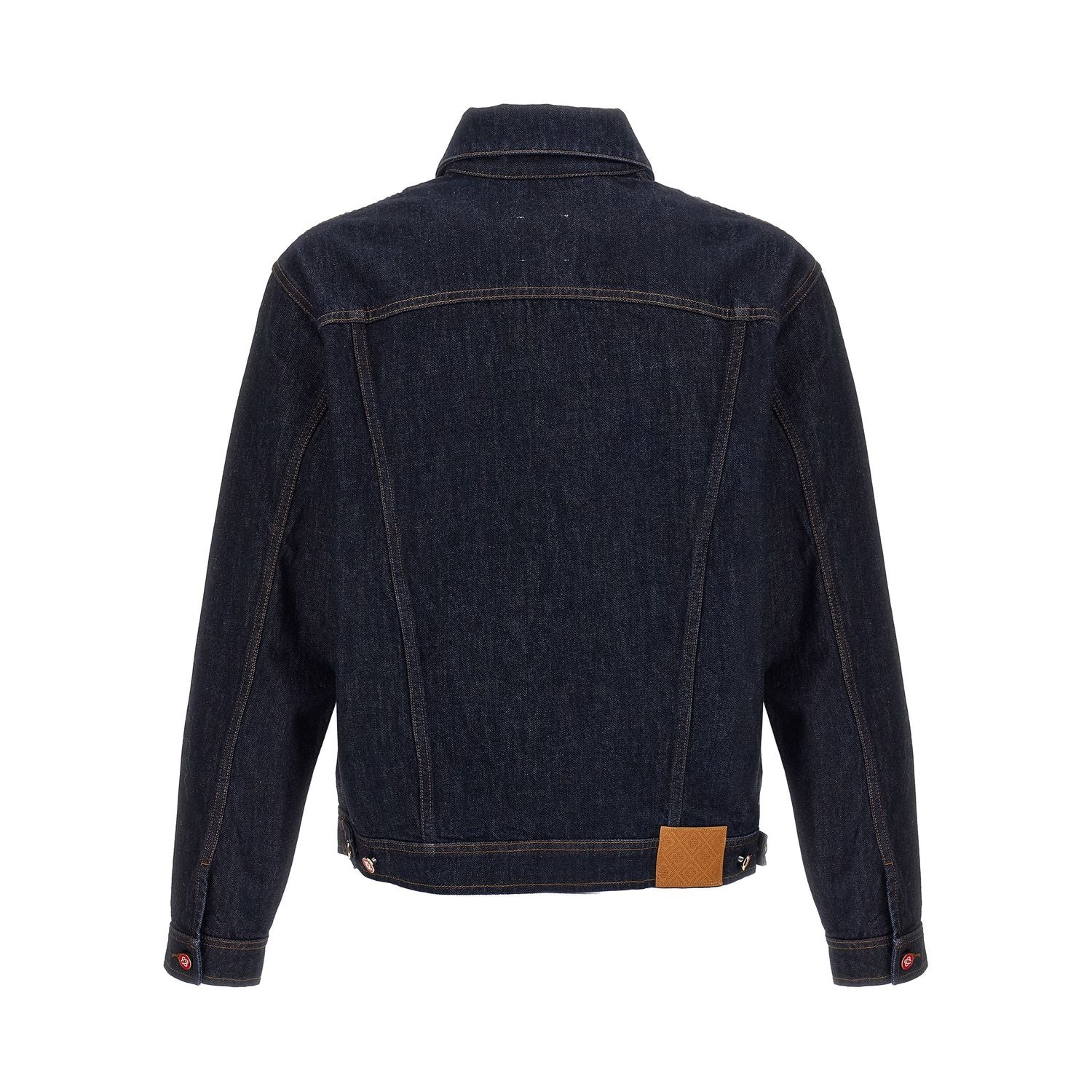 Casablanca Blue Cotton Denim Jacket
