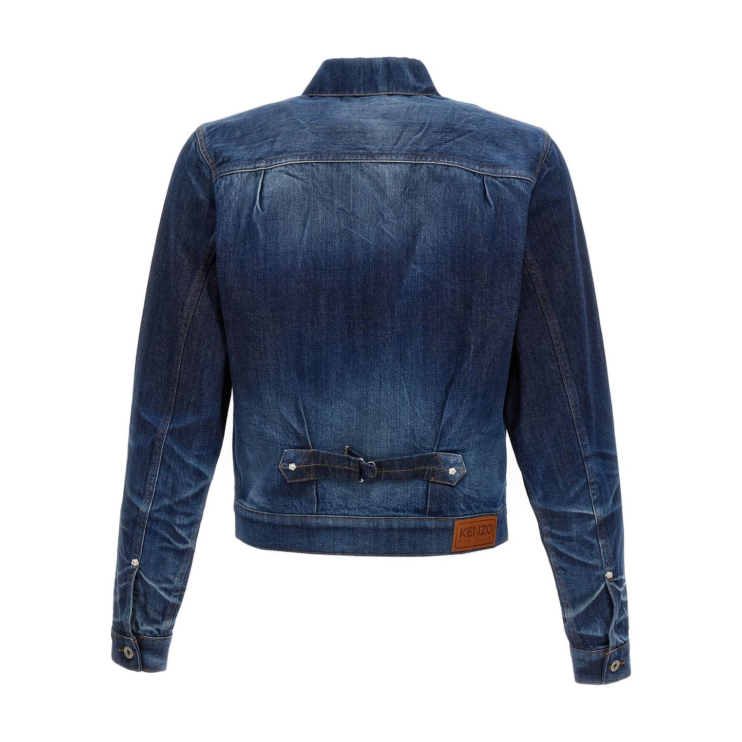 Kenzo Blue Cotton Denim Jacket