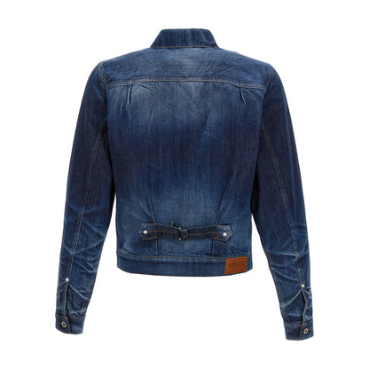 Kenzo Blue Cotton Denim Jacket