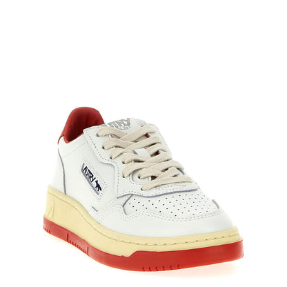 Autry Multicolor Goatskin Low Top Sneakers