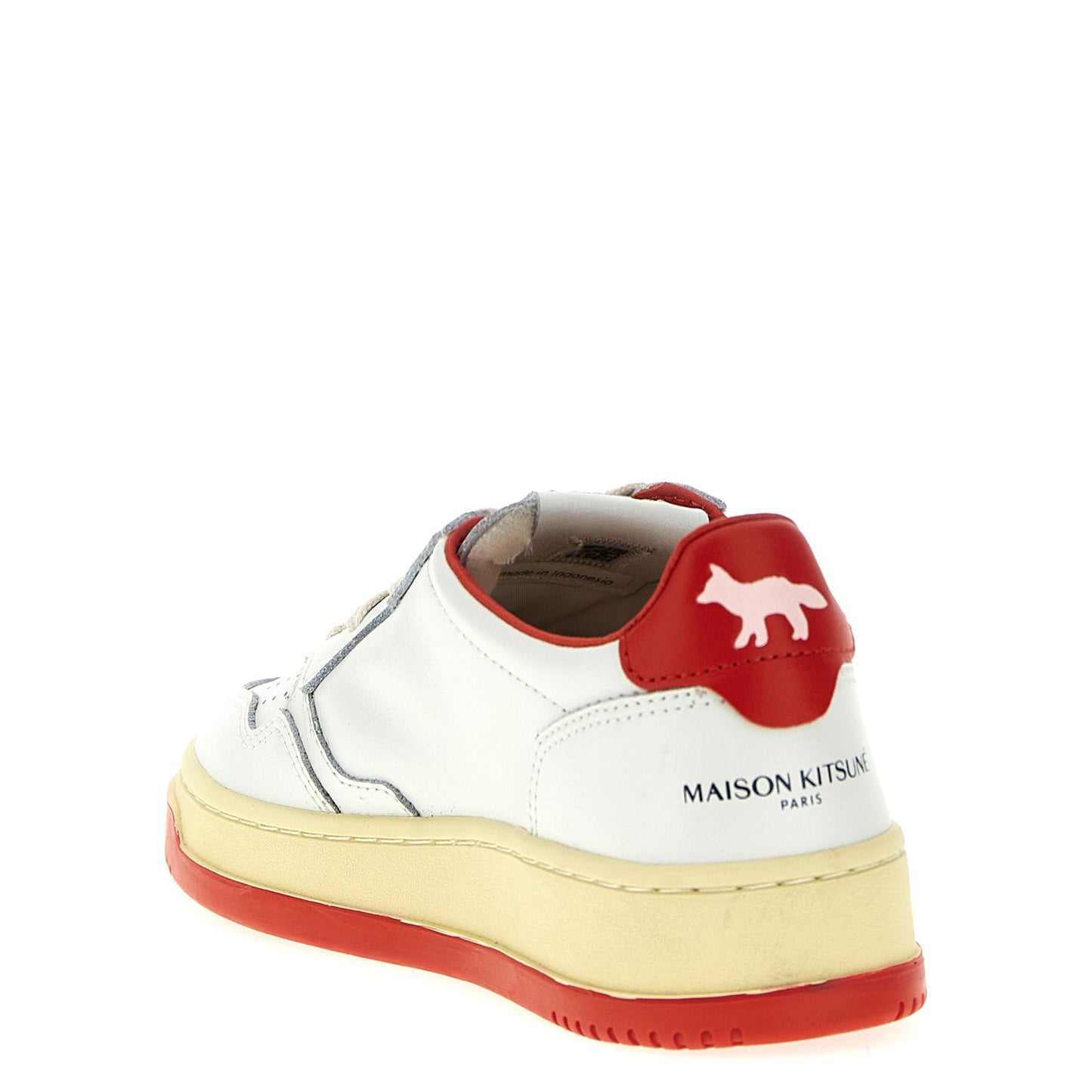 Autry Multicolor Goatskin Low Top Sneakers