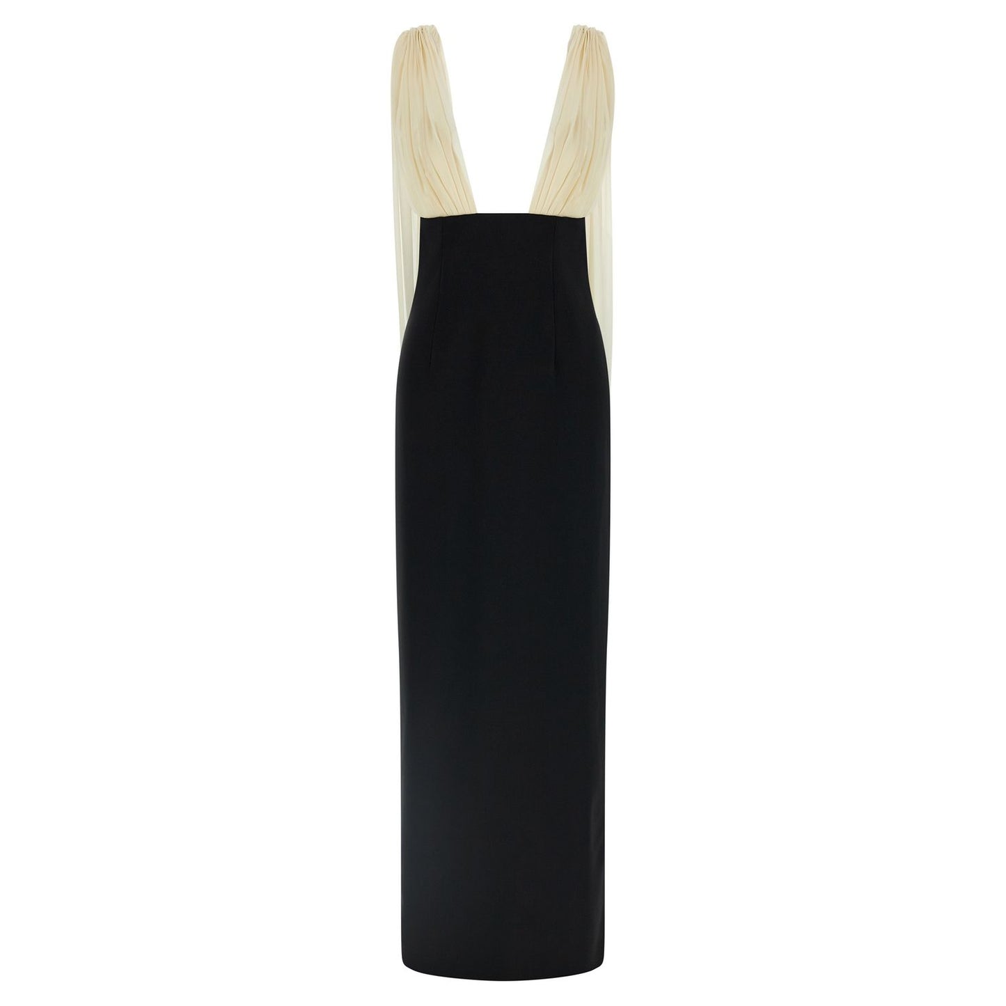 Armarium Bicolor Virgin Wool Long Dress