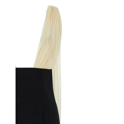 Armarium Bicolor Virgin Wool Long Dress