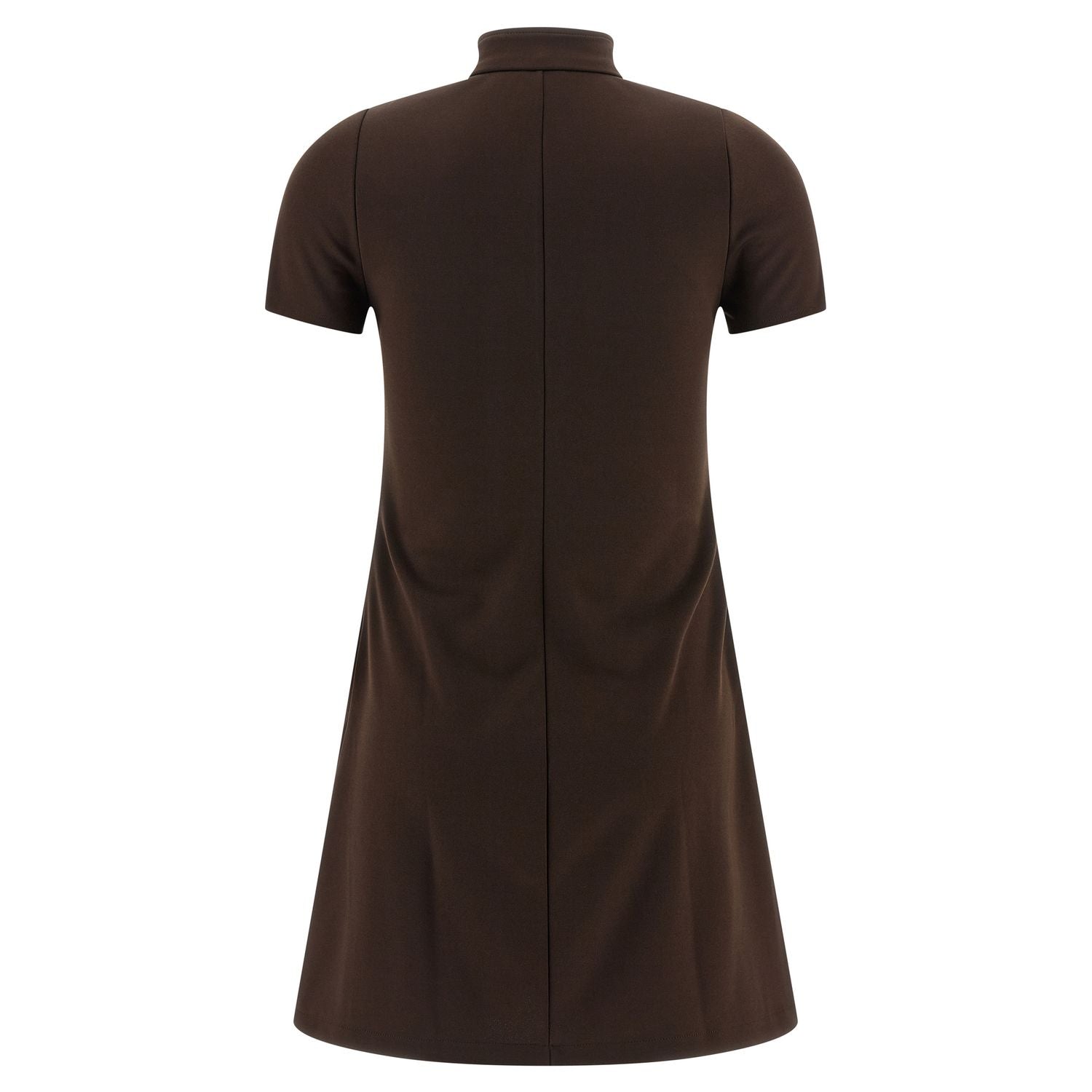 Courrèges Brown Polyester Short Dress