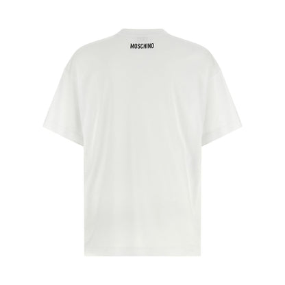 Moschino White Cotton T-Shirt
