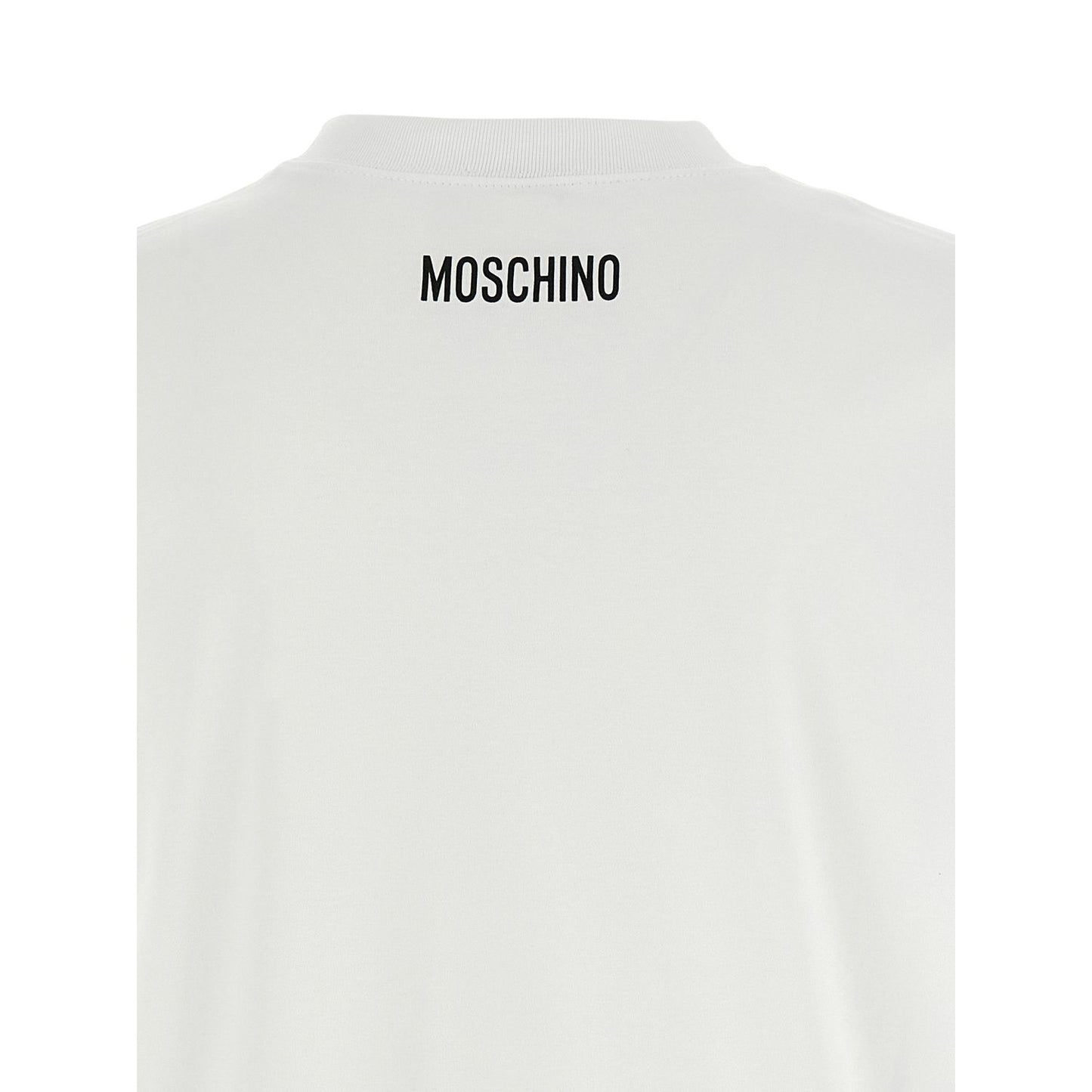 Moschino White Cotton T-Shirt