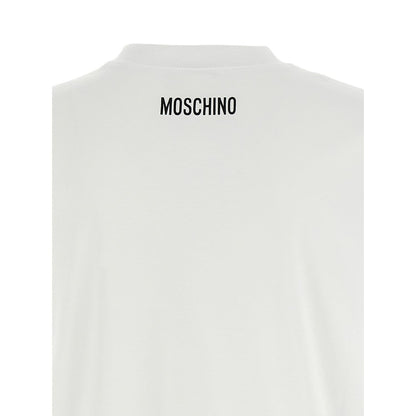 Moschino White Cotton T-Shirt