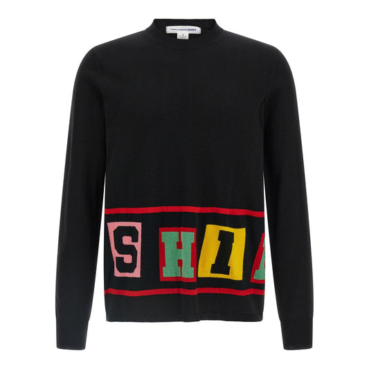 Comme Des Garçons Black Acetate Cardigan