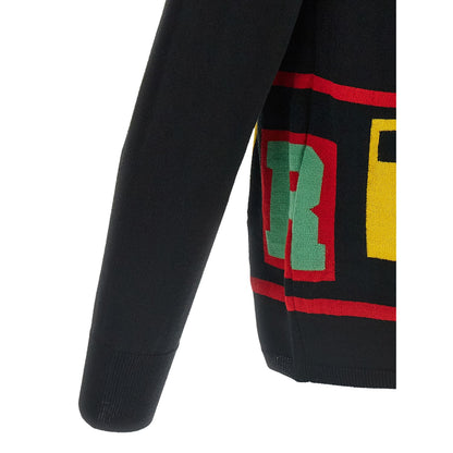 Comme Des Garçons Black Acetate Cardigan