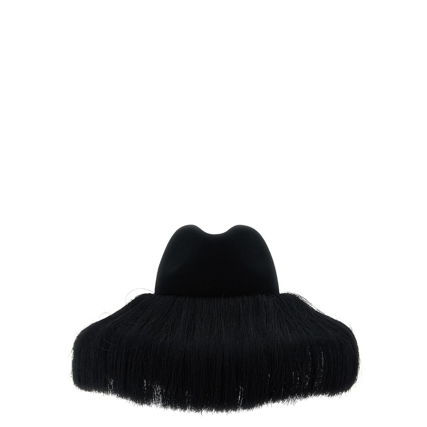 Comme Des Garçons Black Wool Fedora