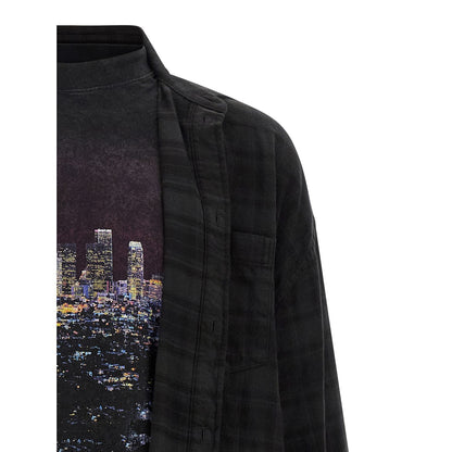 Balenciaga Black Cotton Blouse