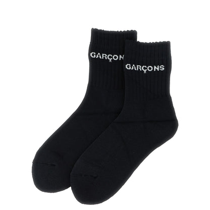 Comme Des Garçons Bicolor Cotton Socks