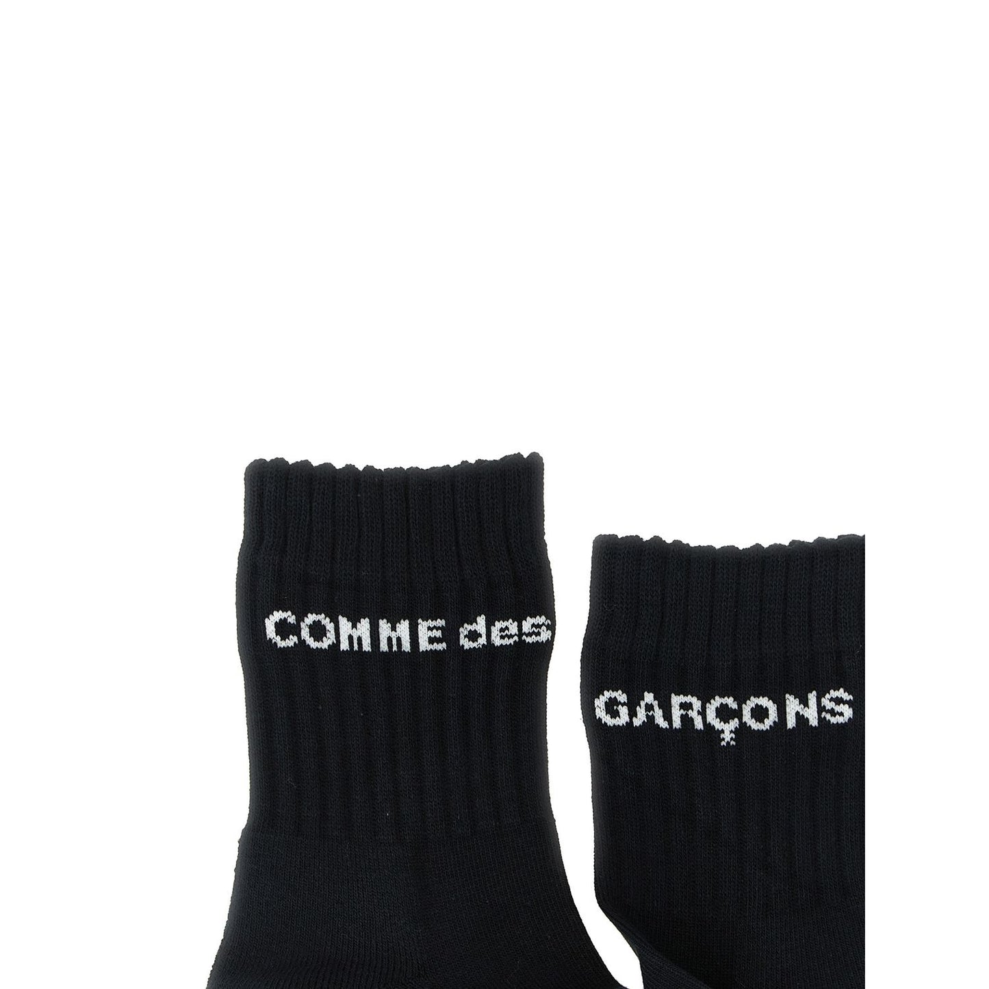 Comme Des Garçons Bicolor Cotton Socks