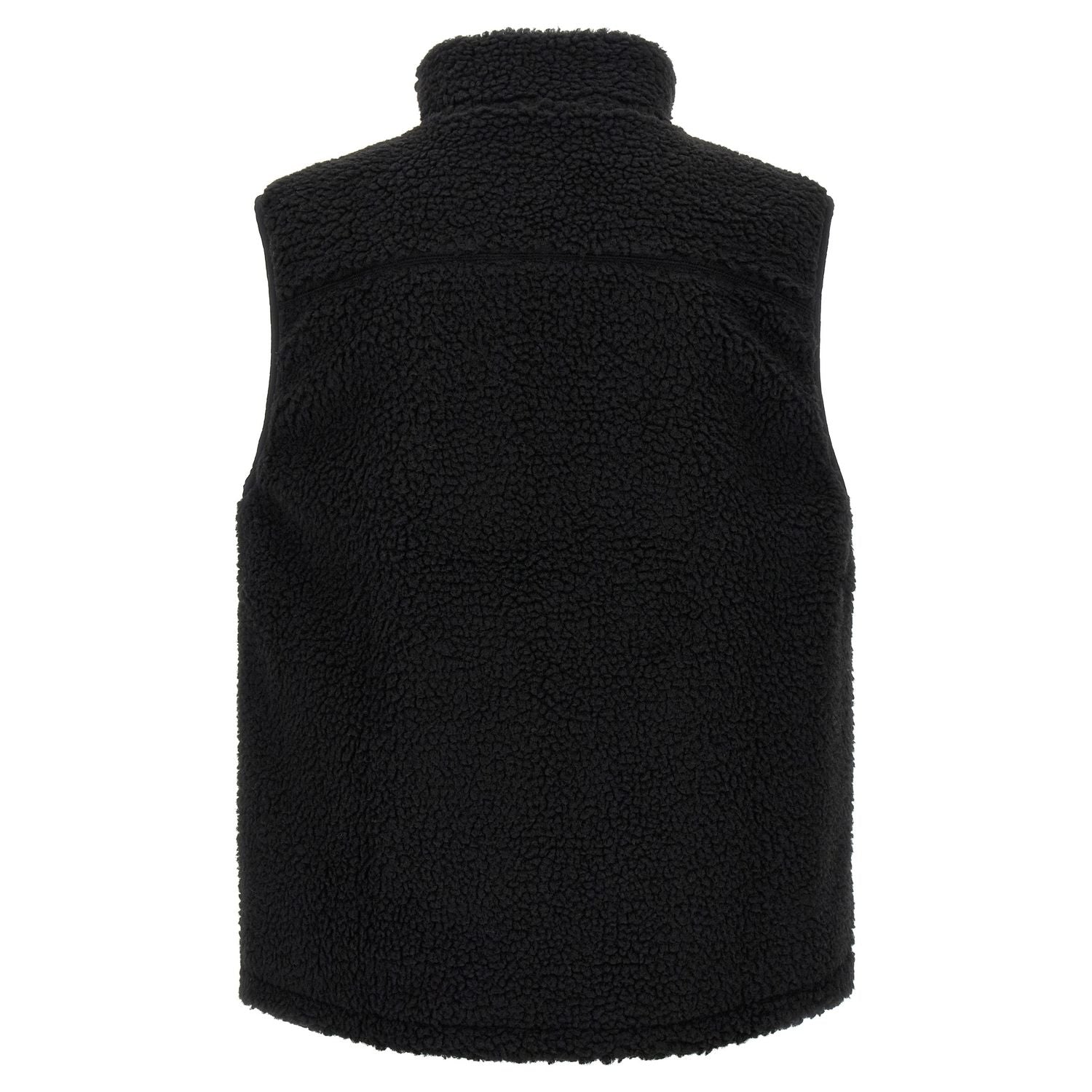 Gramicci Black Polyester Sleeveless Jacket
