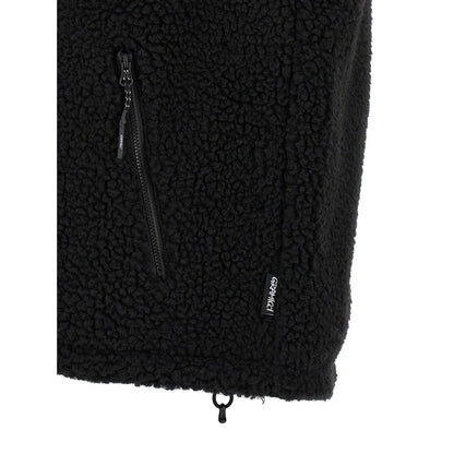 Gramicci Black Polyester Sleeveless Jacket