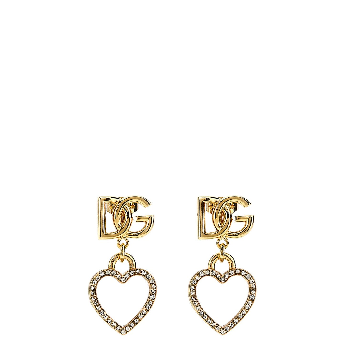 Dolce & Gabbana Gold Brass Earrings