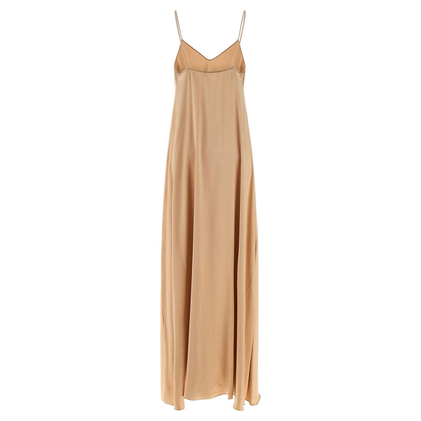 Ferragamo Beige Viscose Long Dress