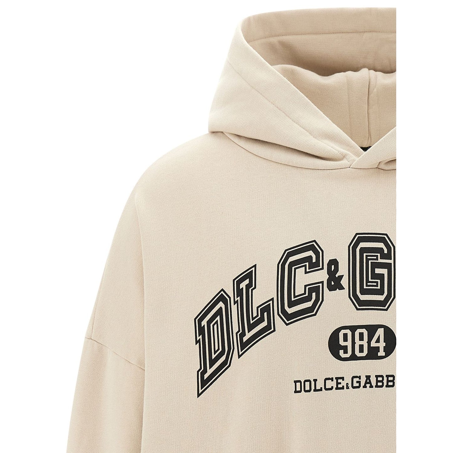Dolce & Gabbana Beige Cotton Sweatshirt