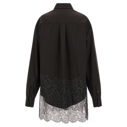 Fendi Brown Virgin Wool Blouse