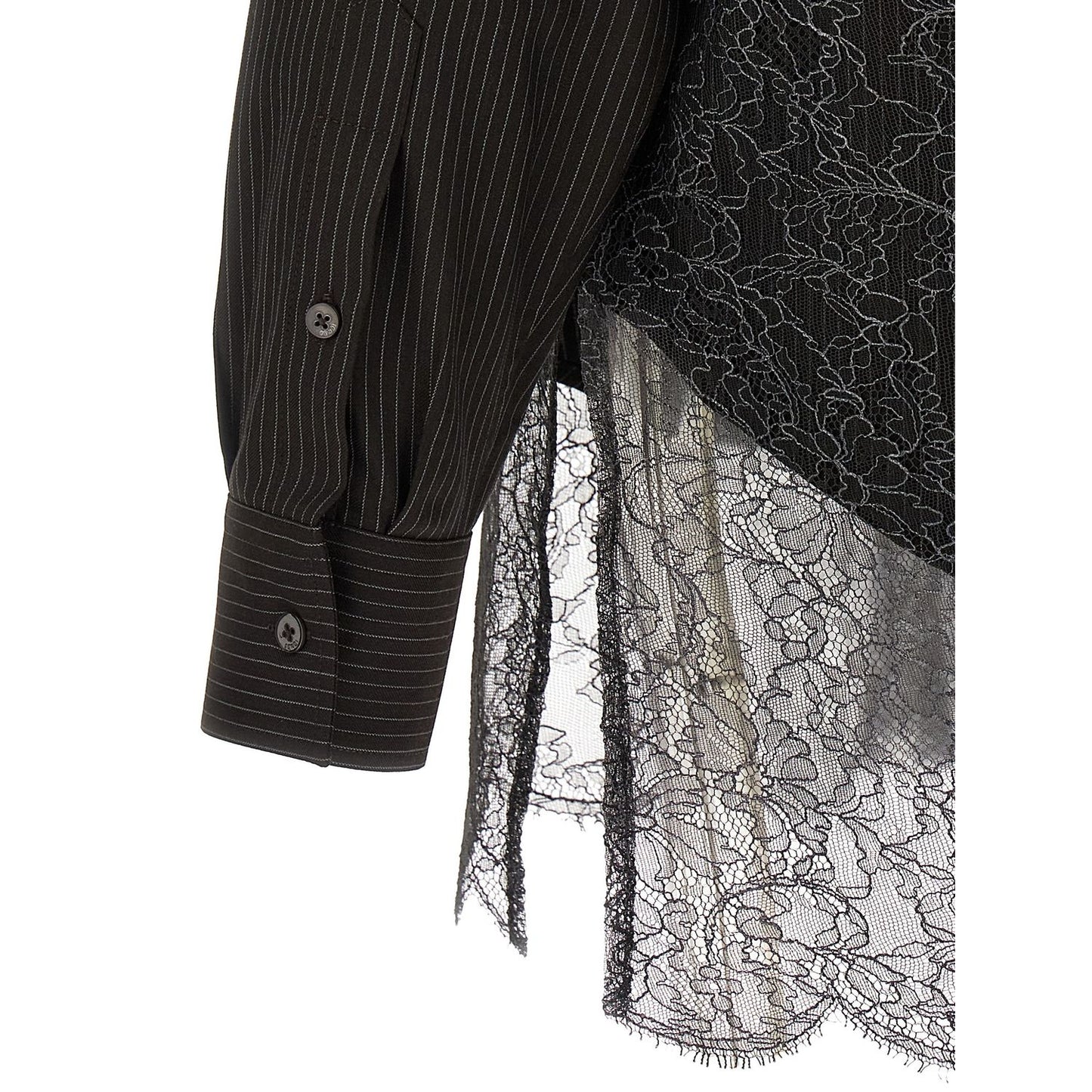 Fendi Brown Virgin Wool Blouse