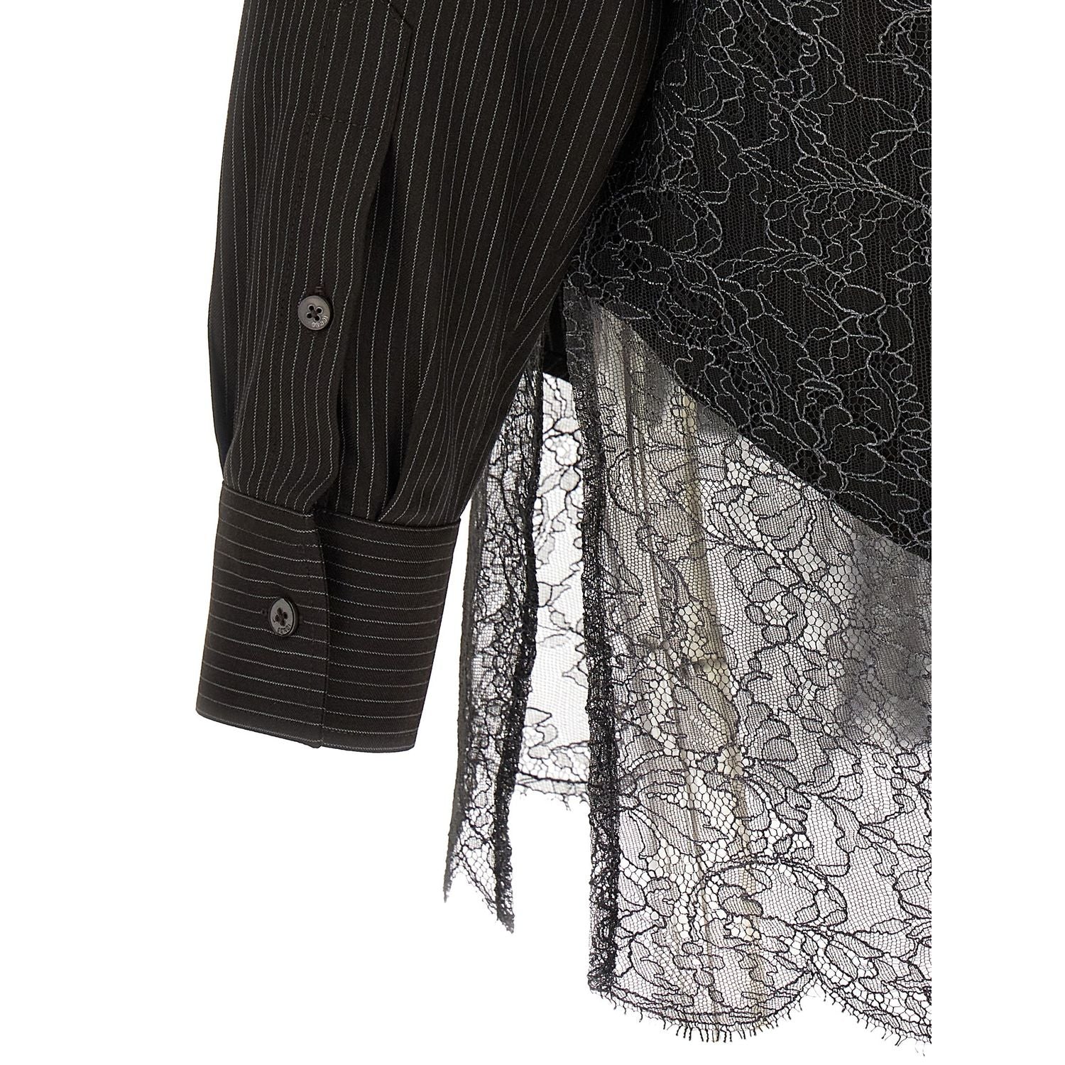 Fendi Brown Virgin Wool Blouse